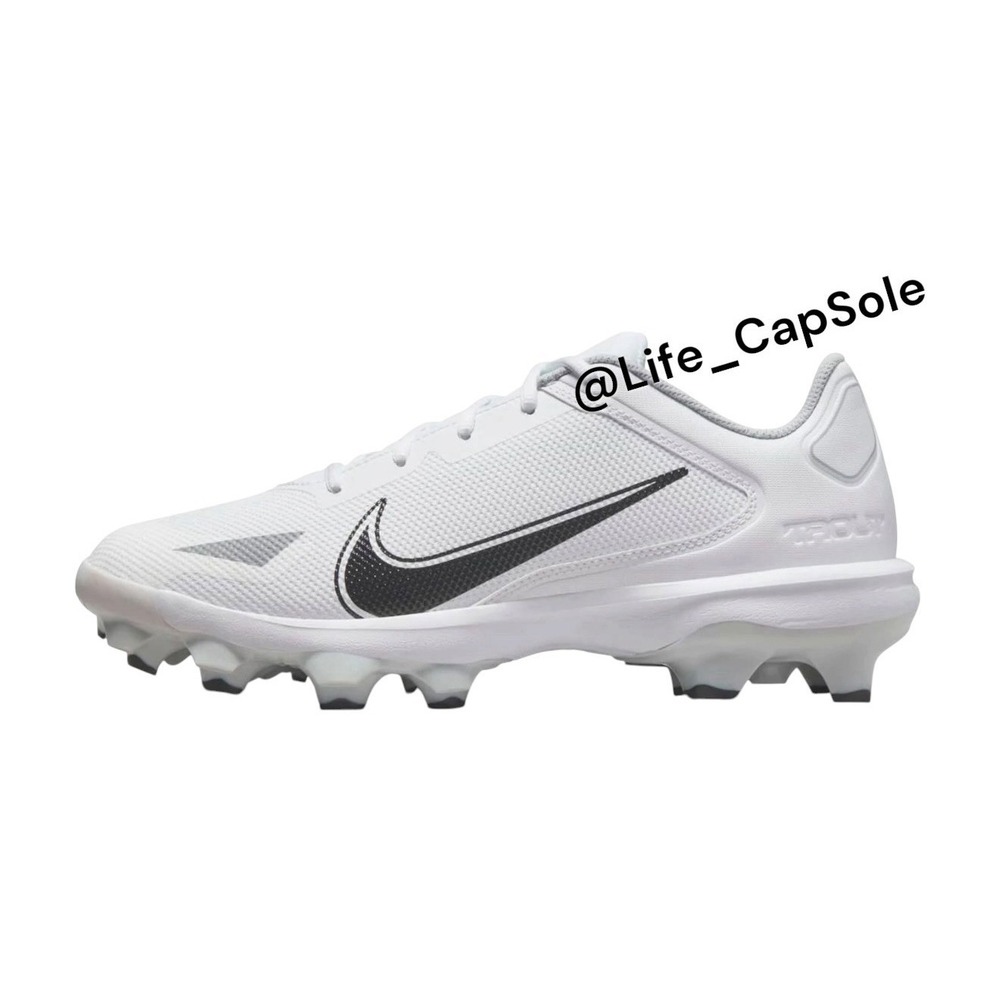 Size 10.5 Nike Force Trout 8 Pro MCS Baseball Cleats White CZ5914-100 Men's New